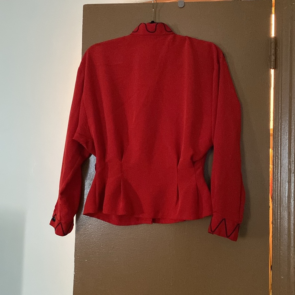 Vintage red button down - Picture 2 of 4